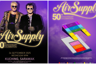 Air Supply to Perform Live in Kuching for the First Time in 50th Anniversary Tour