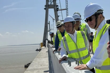 Batang Lupar 1 Bridge 84% Complete, On Track for Gawai 2026 Opening