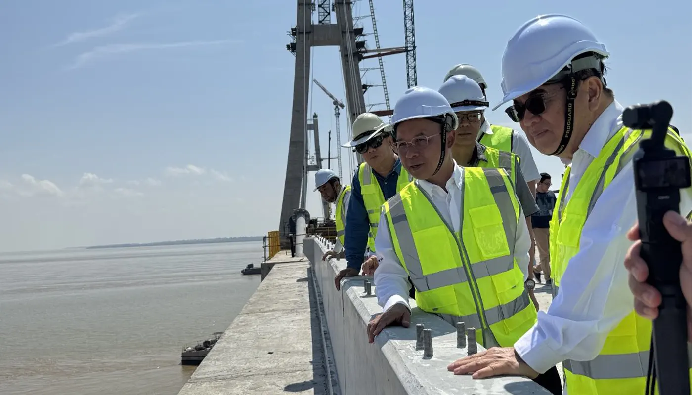Batang Lupar 1 Bridge 84% Complete, On Track for Gawai 2026 Opening