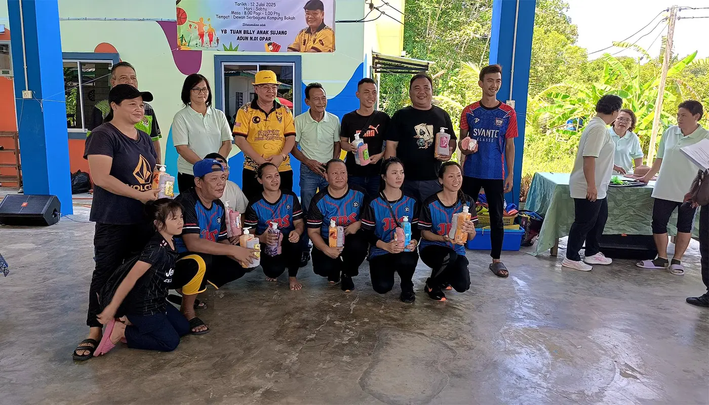 Folk Sports Unite Kampung Bokah, Highlight Youth Leadership & Community Spirit