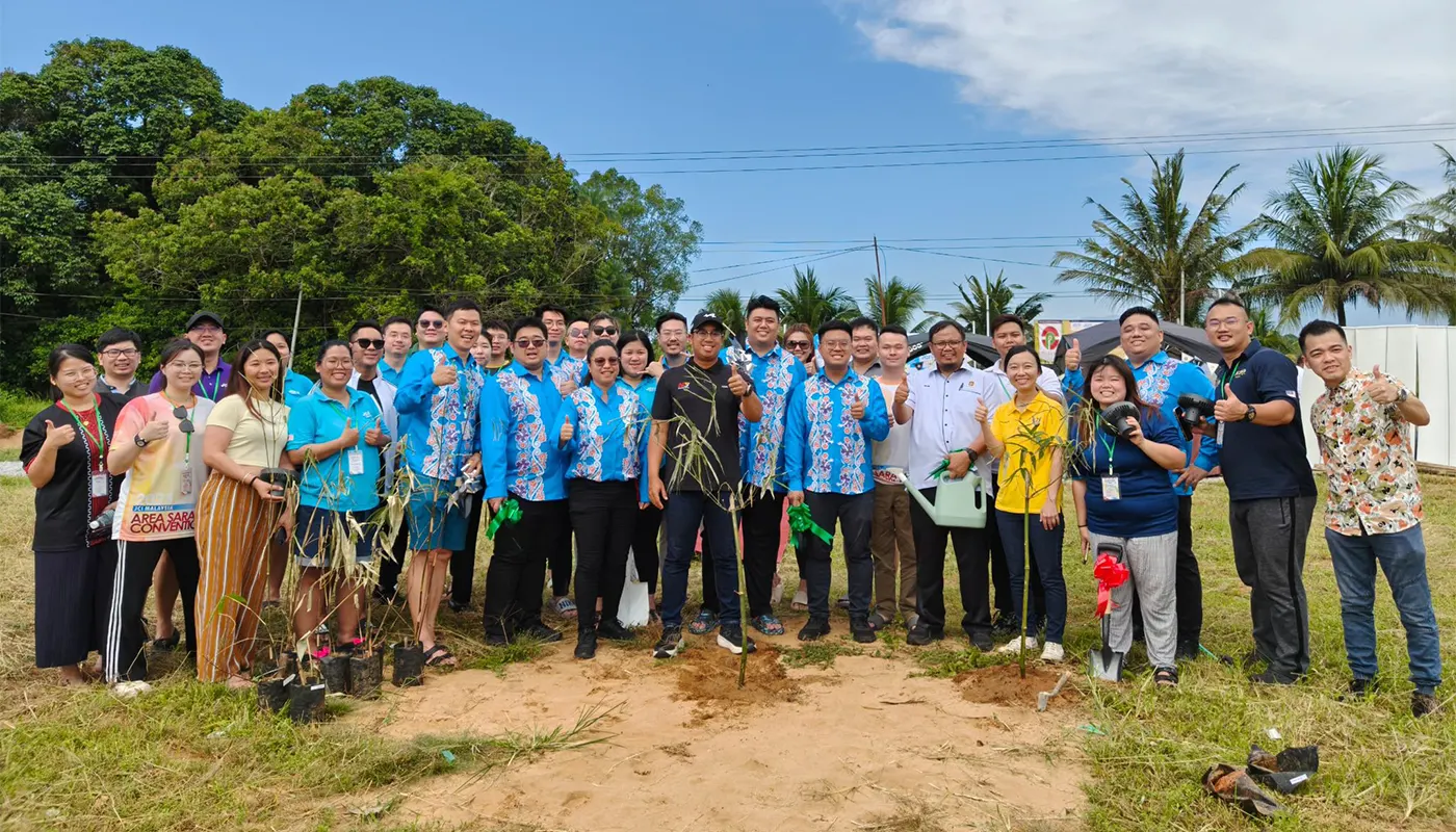 JCI Sarawak Family Day 2025 Launches Eco Drive with Bamboo Planting