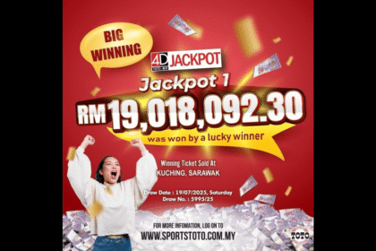 Jackpot Joy Sarawak Punters Celebrate RM19 Million Toto 4D Win