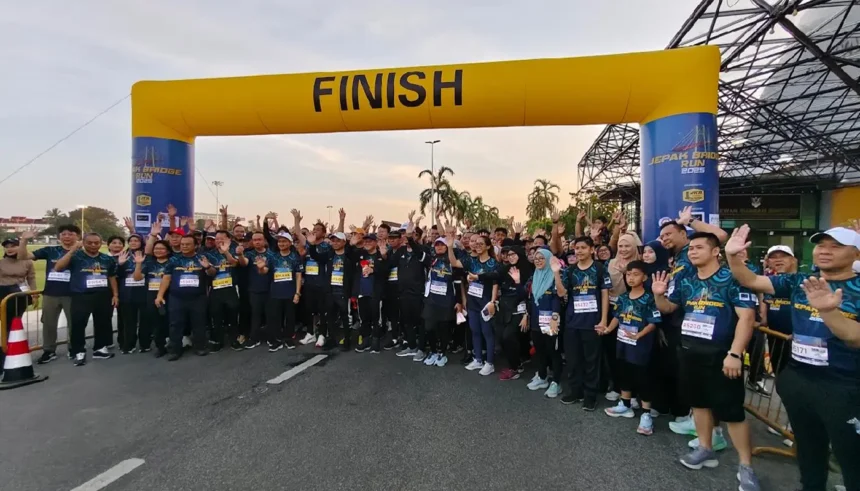 Jepak Bridge 2025 Run Unites 2,300 Participants in Historic Celebration