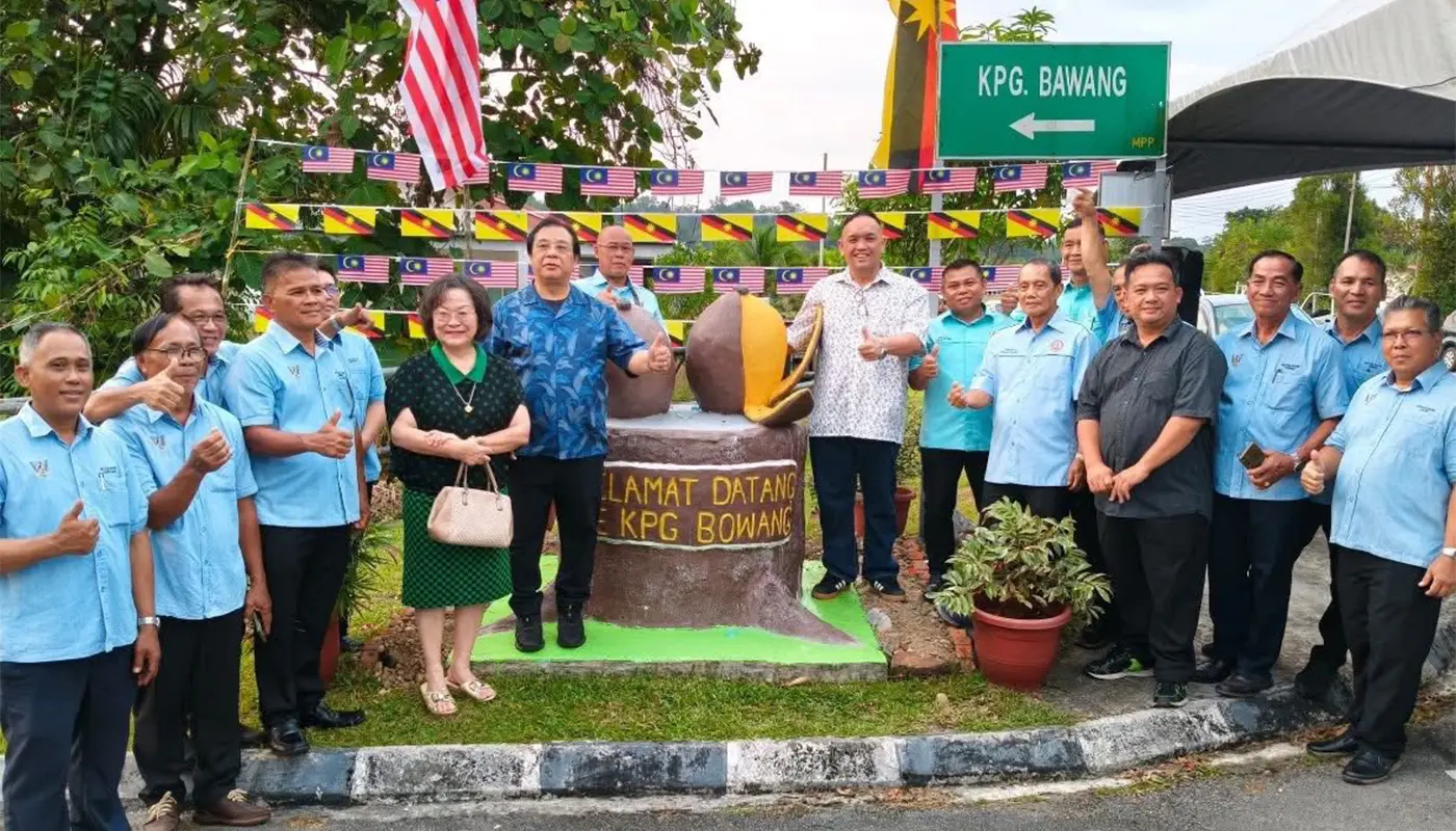 Kampung Bawang Sets Standard for Rural Development in Mambong