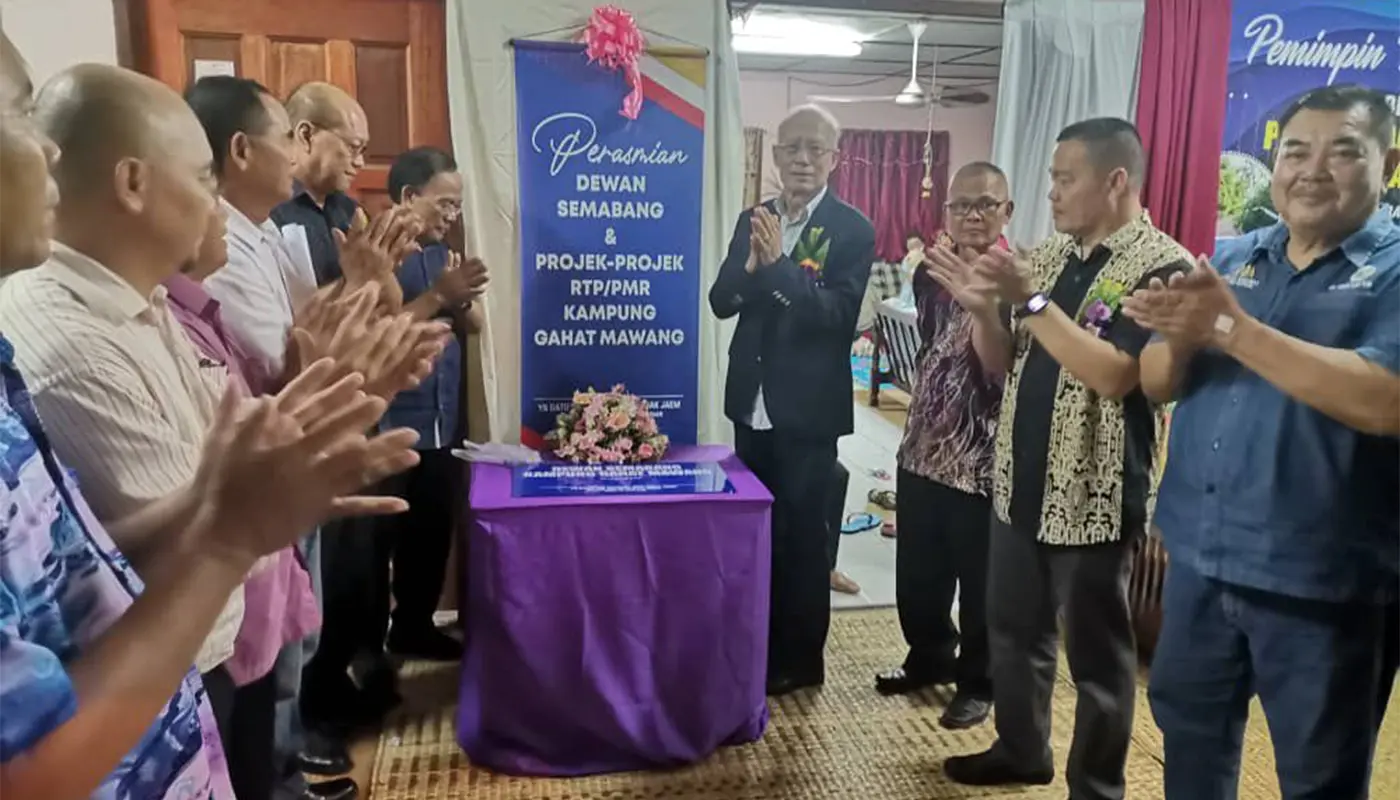 Kampung Gahat Mawang Benefits from 35 Years of Consistent Development Support