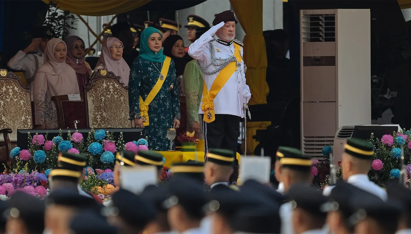 King and Queen Honour Malaysia’s Fallen Heroes at 2025 Warriors’ Day Parade
