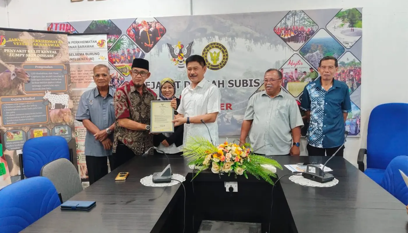 Lambir KMKK Leaders Receive Appointment Extensions in Subis Ceremony