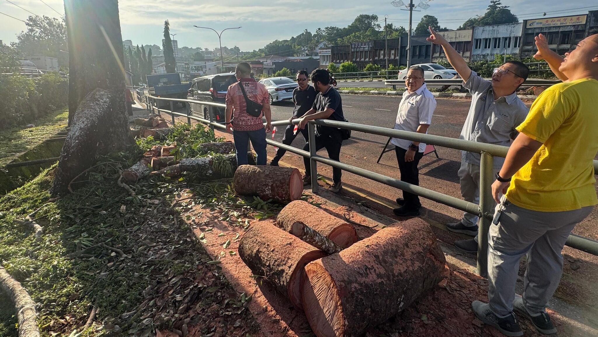 MBKS Responds Swiftly to Fallen Tree Incident, Mayor Praises Unsung Heroes