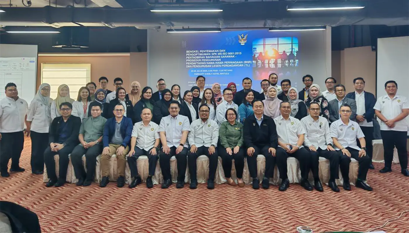 MS ISO 9001:2015 Workshop Enhances BNR and Trade Licence Management Across Sarawak