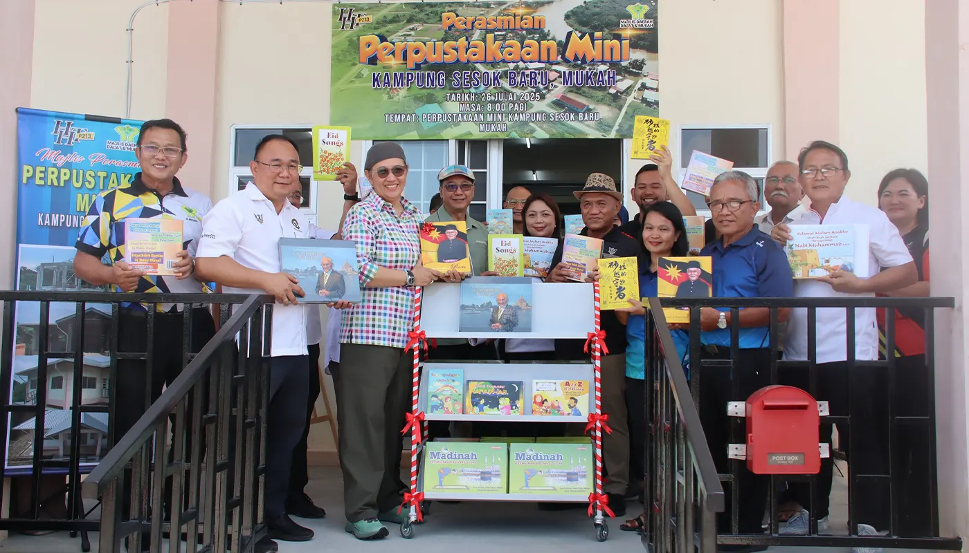 Mini Library Spurs Knowledge Growth and Unity in Kampung Sesok