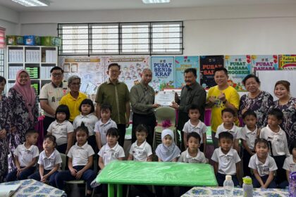 New Tables and Chairs Donated to SK Tabuan Jaya Pre-School