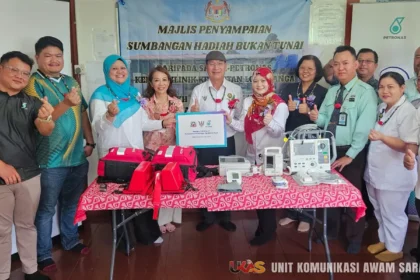 PETRONAS–SABATI Donates RM1.3 Million in Medical Equipment to Long Banga Clinic
