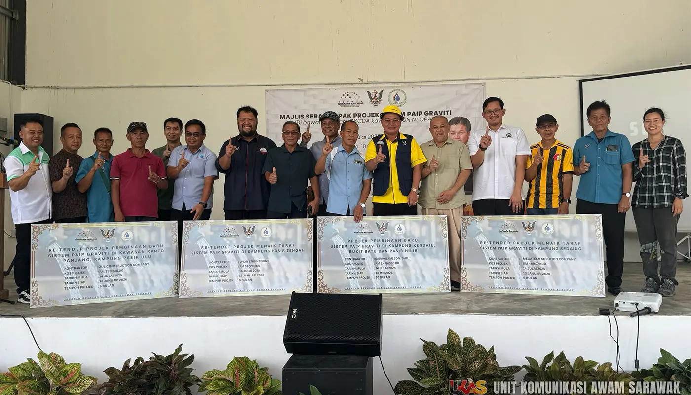 RM1.5 Million Gravity Piping Project to Boost Water Supply in Opar DUN