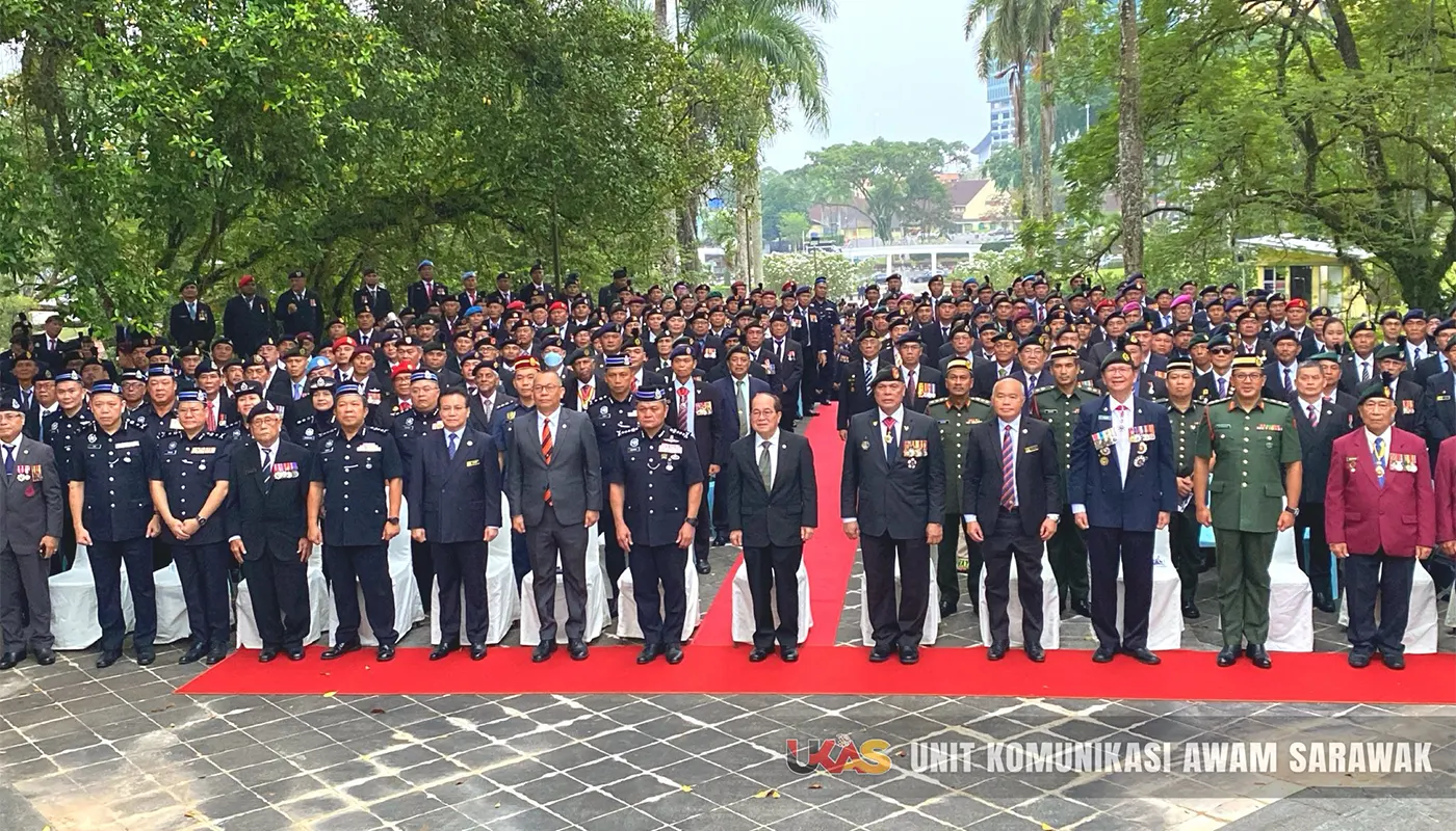Sarawak Premier Pays Tribute to National Fighters on Heroes' Day