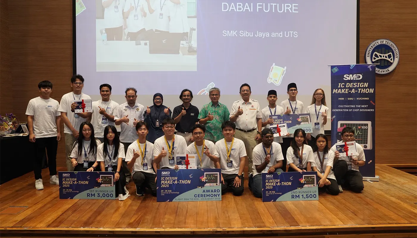 Sibu Students Shine in IC Design Make-A-Thon, Show Promise in Chip Innovation