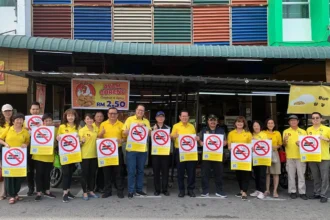 Smoking Ban Campaign Strengthened Through Mobile Service 2U in Riam