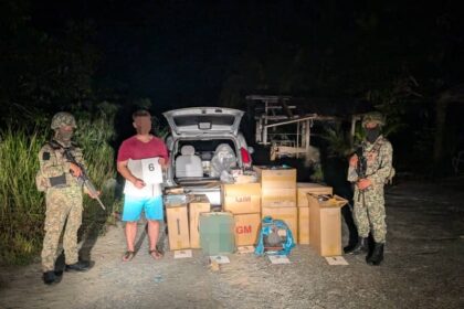 Troop 9 RS Foils Smuggling Attempt at Limbang Border, RM139k Seized