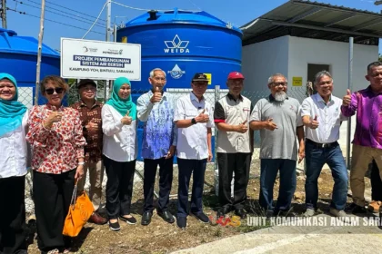 Tube Well Project Brings Clean Water to Kampung Yoh Residents