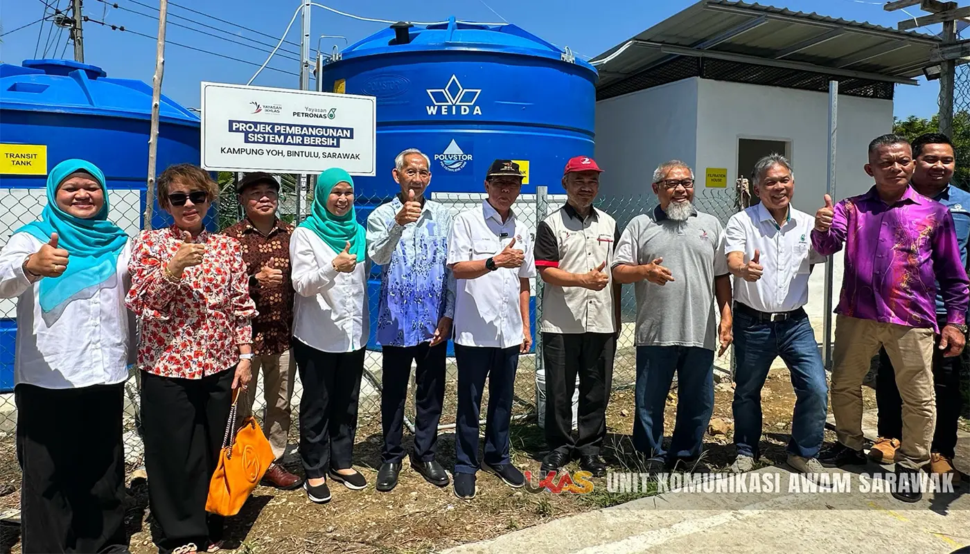 Tube Well Project Brings Clean Water to Kampung Yoh Residents