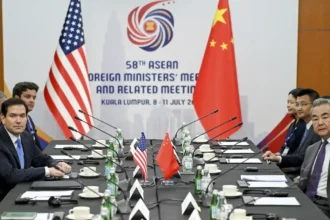 Wang Yi Urges “Correct Way” for U.S. and China to Coexist After First In-Person Meet