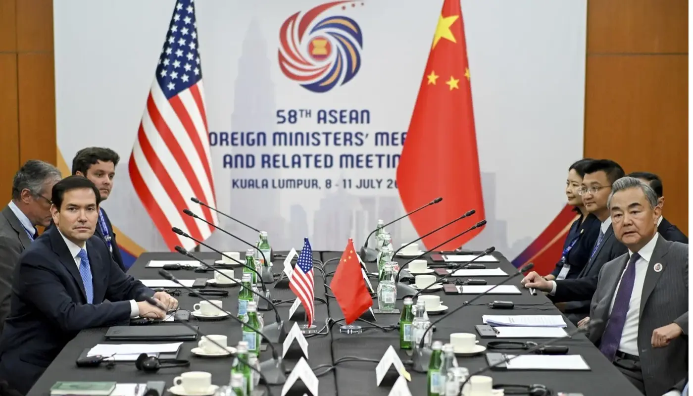 Wang Yi Urges “Correct Way” for U.S. and China to Coexist After First In-Person Meet