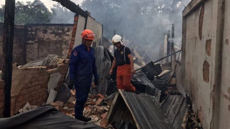 86 Fire Victims Sheltered at Sri Krian Community Hall PPS