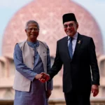 Bangladesh’s Chief Advisor Muhammad Yunus receives official welcome in Putrajaya