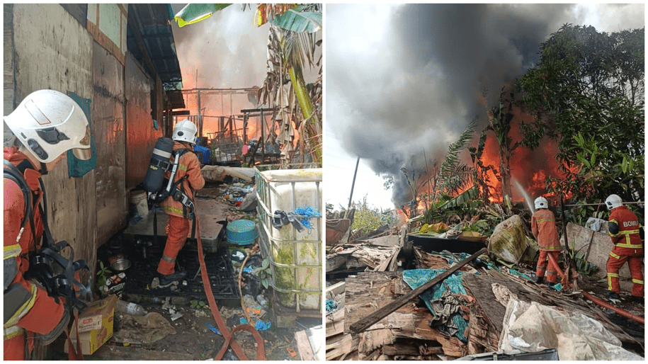 Eight Squatter Houses Razed in Fire Near Kidurong Landfill
