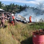 Fire Destroys Workers’ Housing Block in Miri, 25 Residents Affected