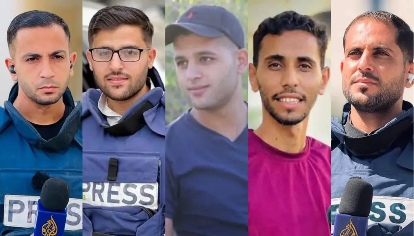 Global outrage as Israel kills five Al Jazeera journalists in Gaza