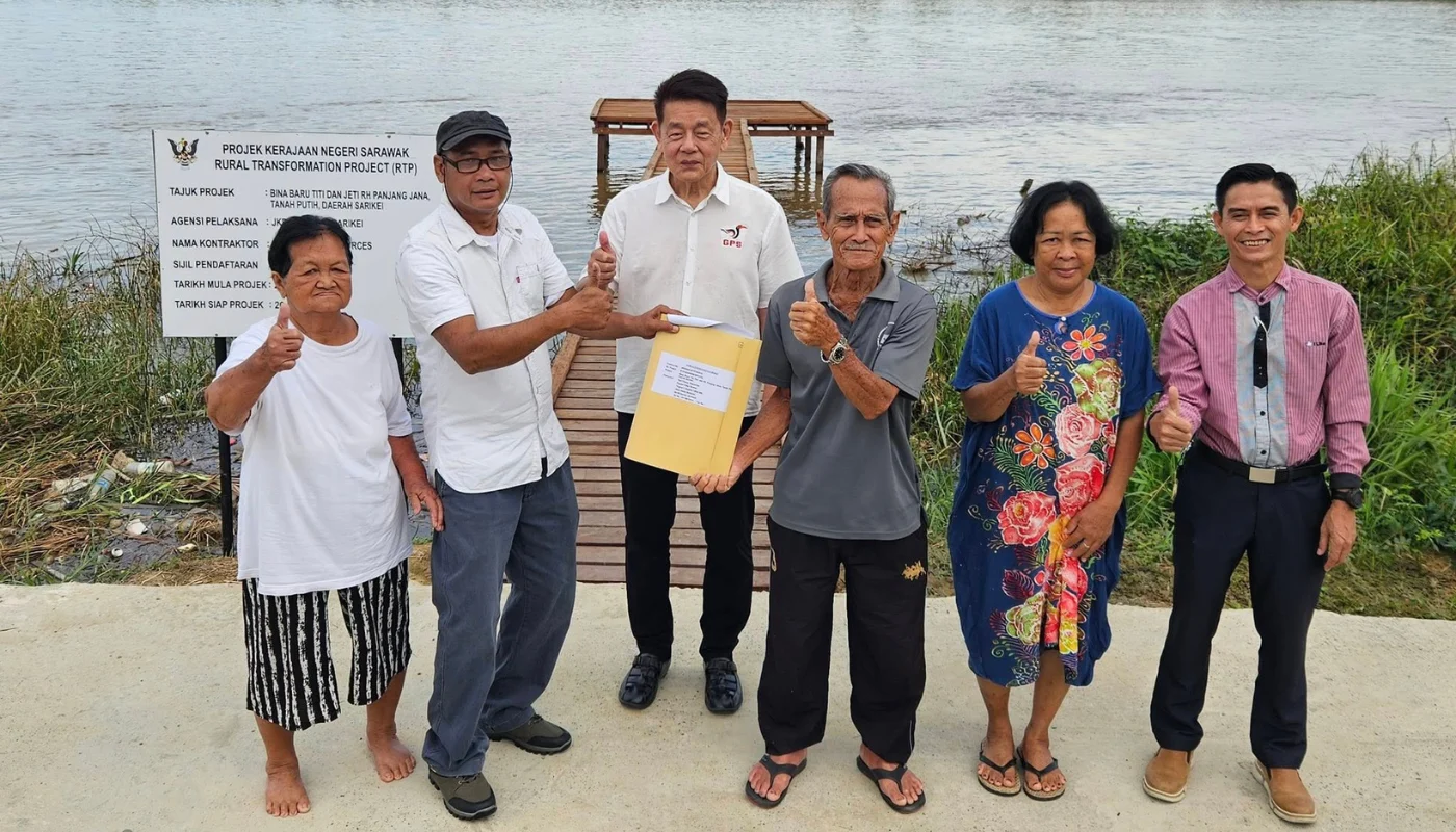 Jana Longhouse Jetty Completed Early Under RM50,000 RTP Allocation
