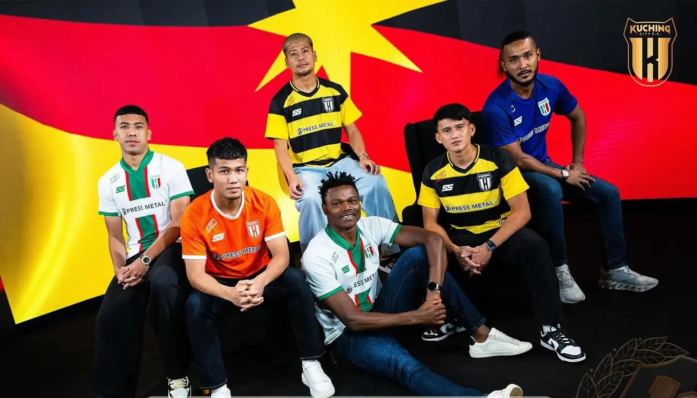 Kuching City FC Unveils Stylish New Kit for 2025/2026 Season