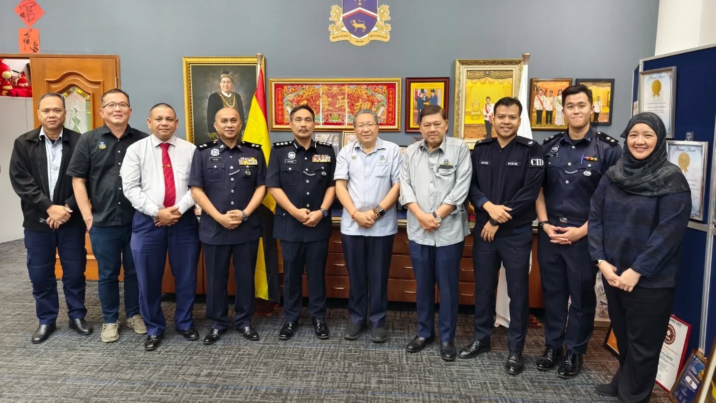 Kuching South Mayor and Police Chief Boost Cooperation Against Crime and Public Safety Issues