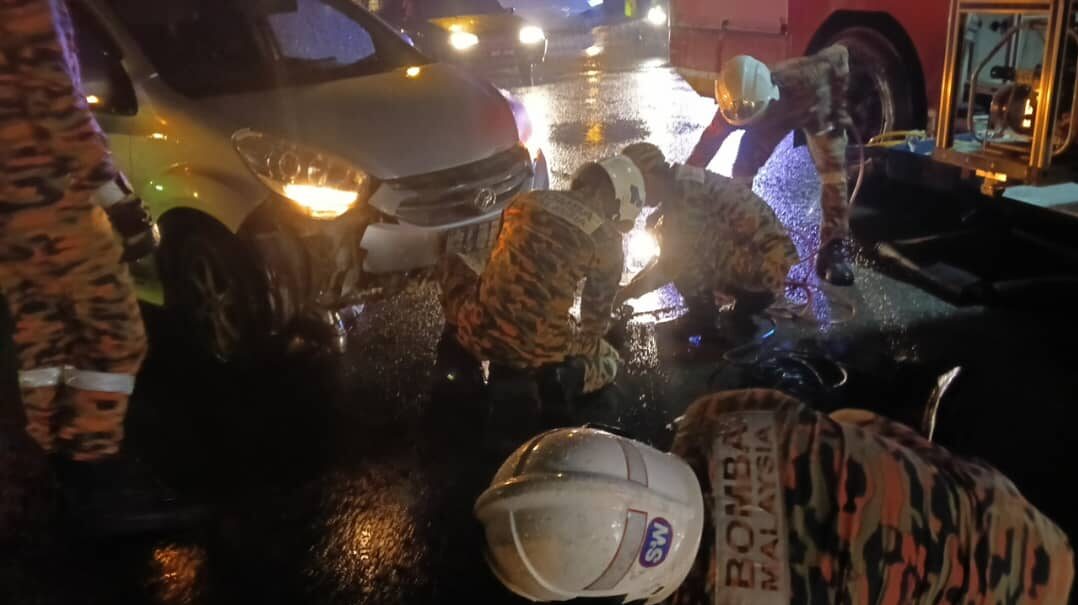 Man Killed in Motorcycle-Car Crash at Citi Hotel Junction in Miri