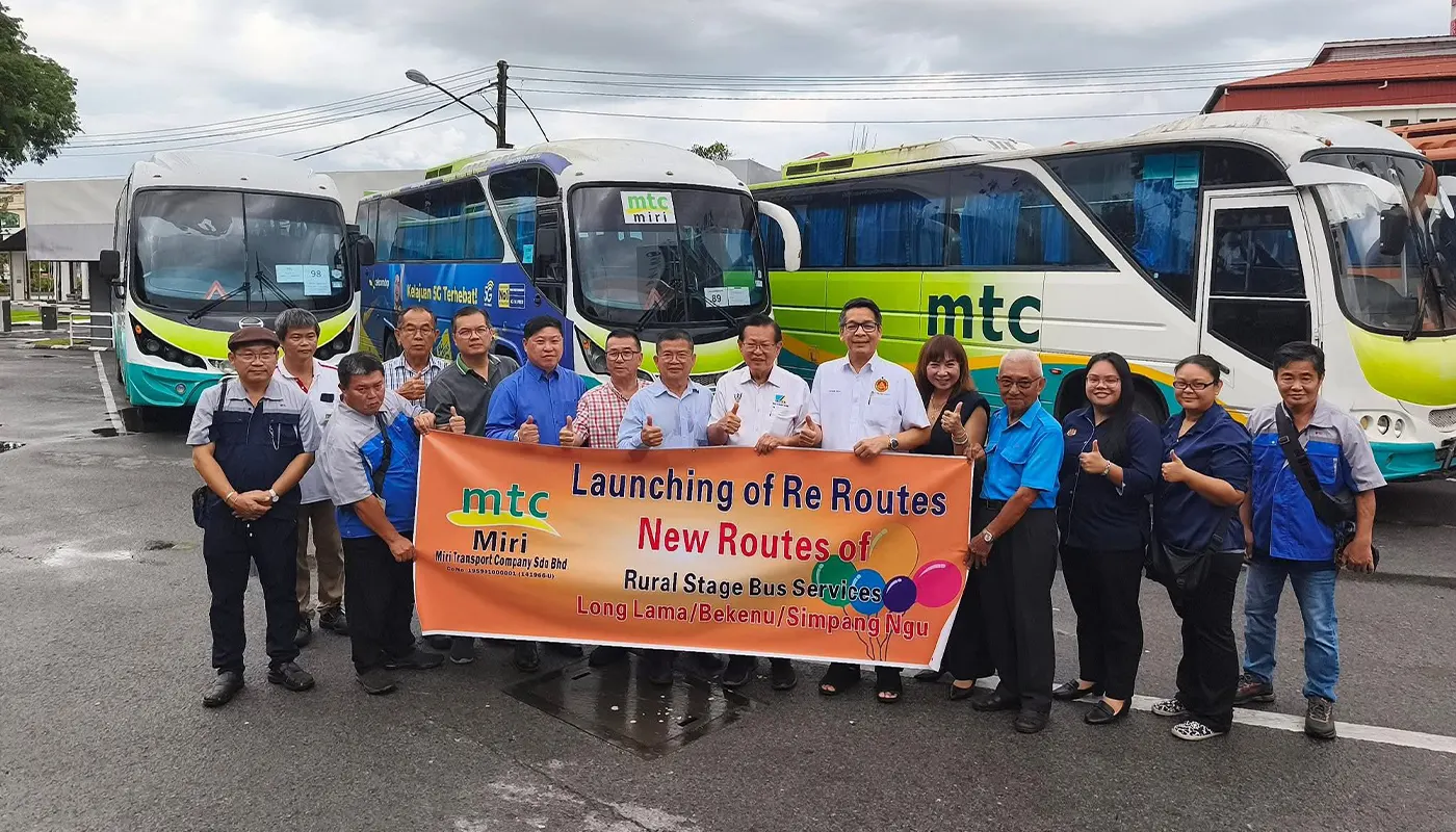 Miri Rural Bus Services Boosted with Daily Trips and Route Restructuring