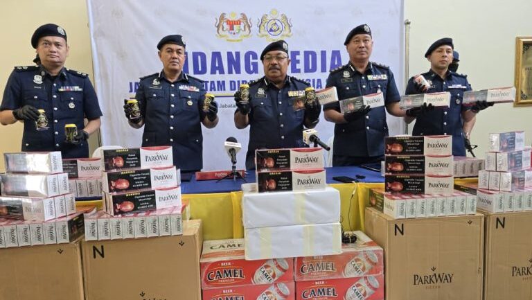 Sarawak Customs Seizes Contraband Worth RM2.2 Million in Sibu