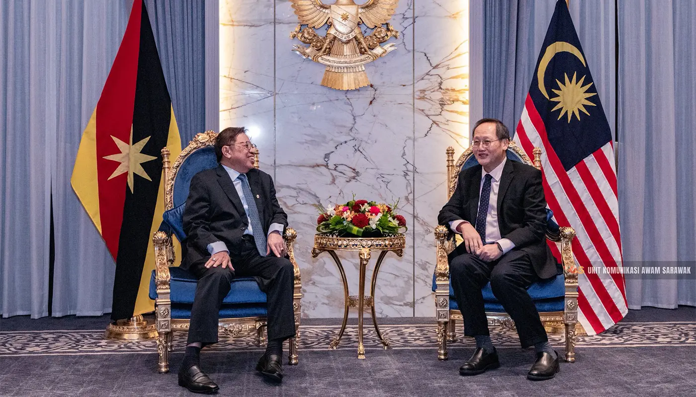 Sarawak Premier and Singapore Minister Explore Energy and Tech Partnerships