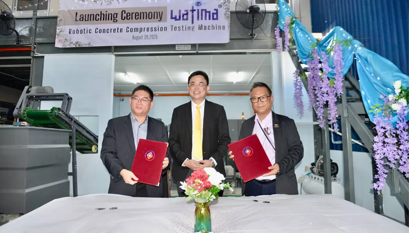 Watima Launches Southeast Asia’s First Smart Concrete Testing Machine