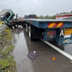 Woman Seriously Injured in Trailer Accident on Sibu-Selangau Pan Borneo Highway