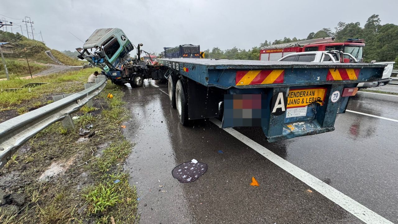 Woman Seriously Injured in Trailer Accident on Sibu-Selangau Pan Borneo Highway