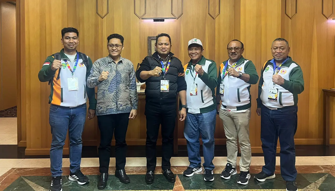 East Kalimantan Governor’s Visit Adds Spark to Borneo Games Kuching 2025