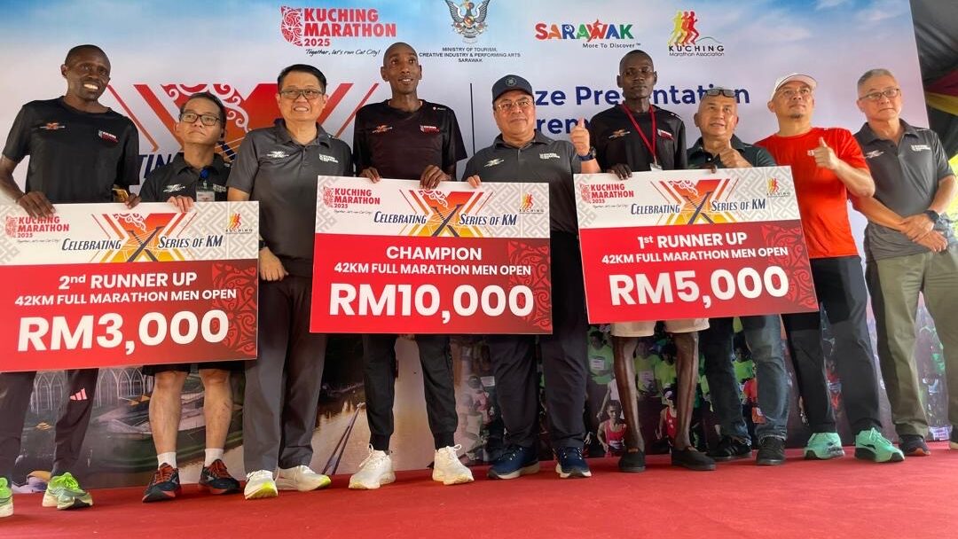 Kenyan Runners Dominate Kuching Marathon 2025 with Record Wins