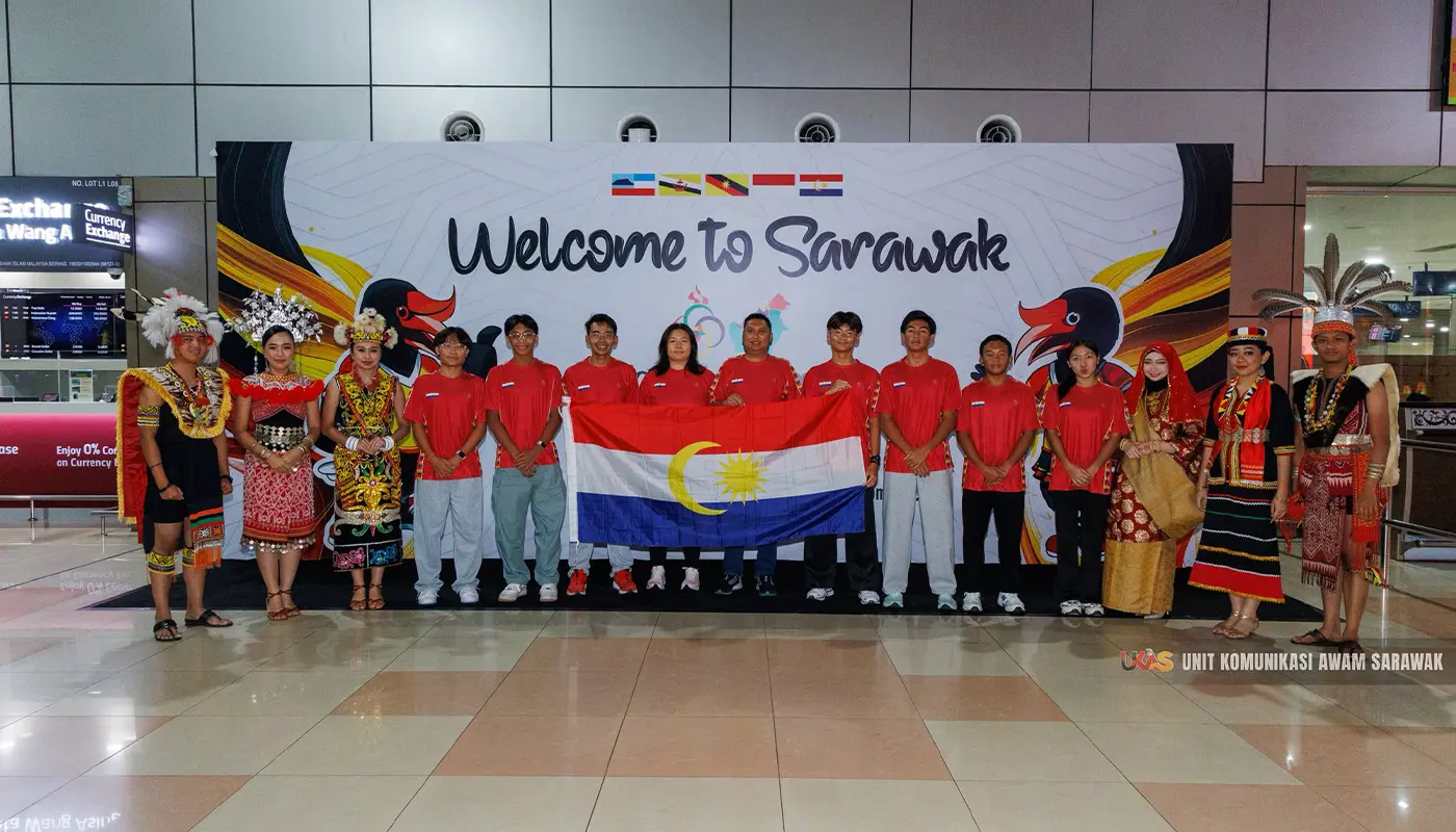 Labuan’s Lawn Bowls, Athletics & Aquatics Athletes Arrive in Kuching for BGK 2025
