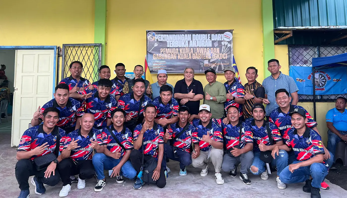 Lawas Darts Tournament Draws Regional Competitors