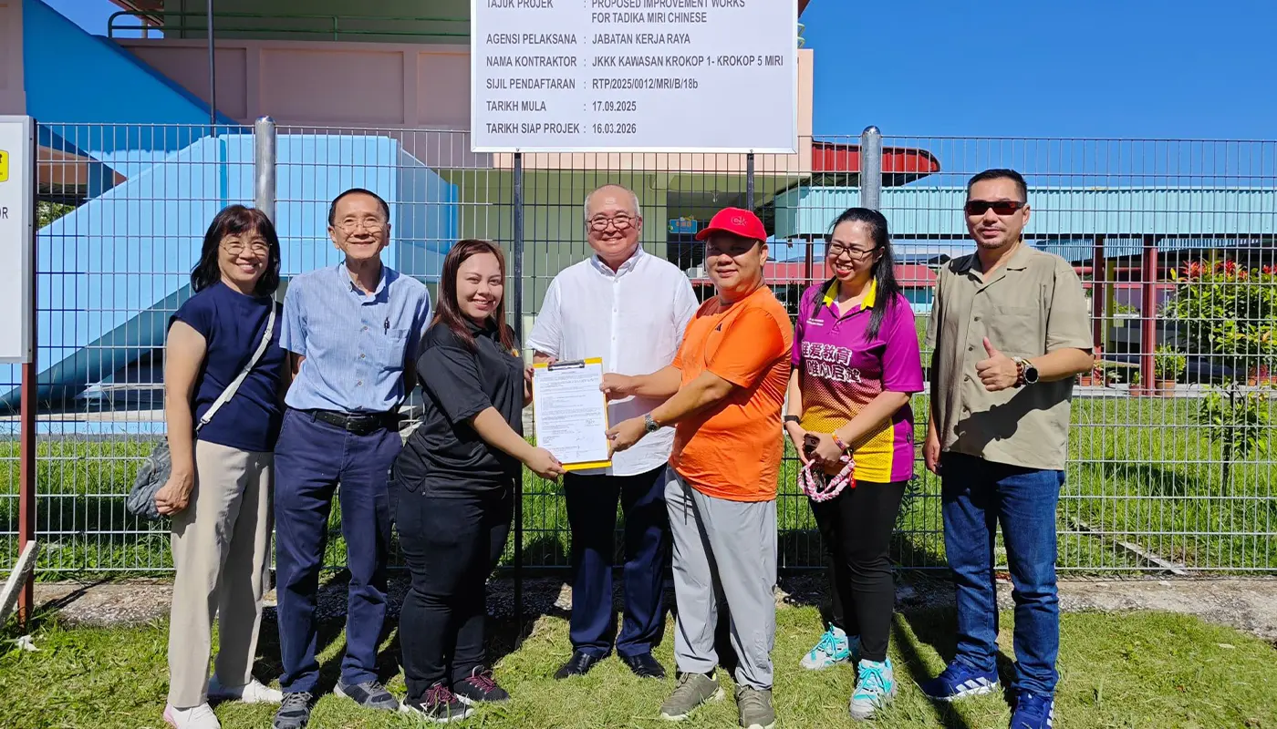 Miri Chinese Kindergarten Gets RM50,000 RTP Project for Safer Playground