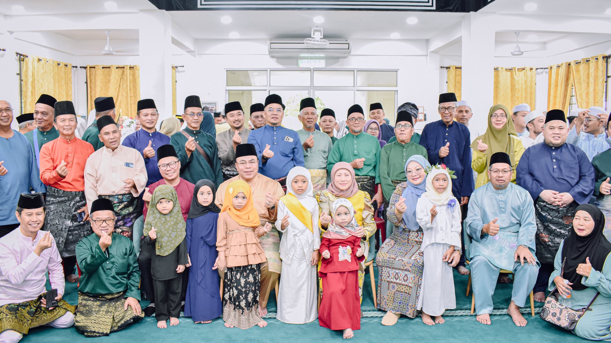 Pulau Salak Berselawat Parade Lights Up Maulidur Rasul Celebration
