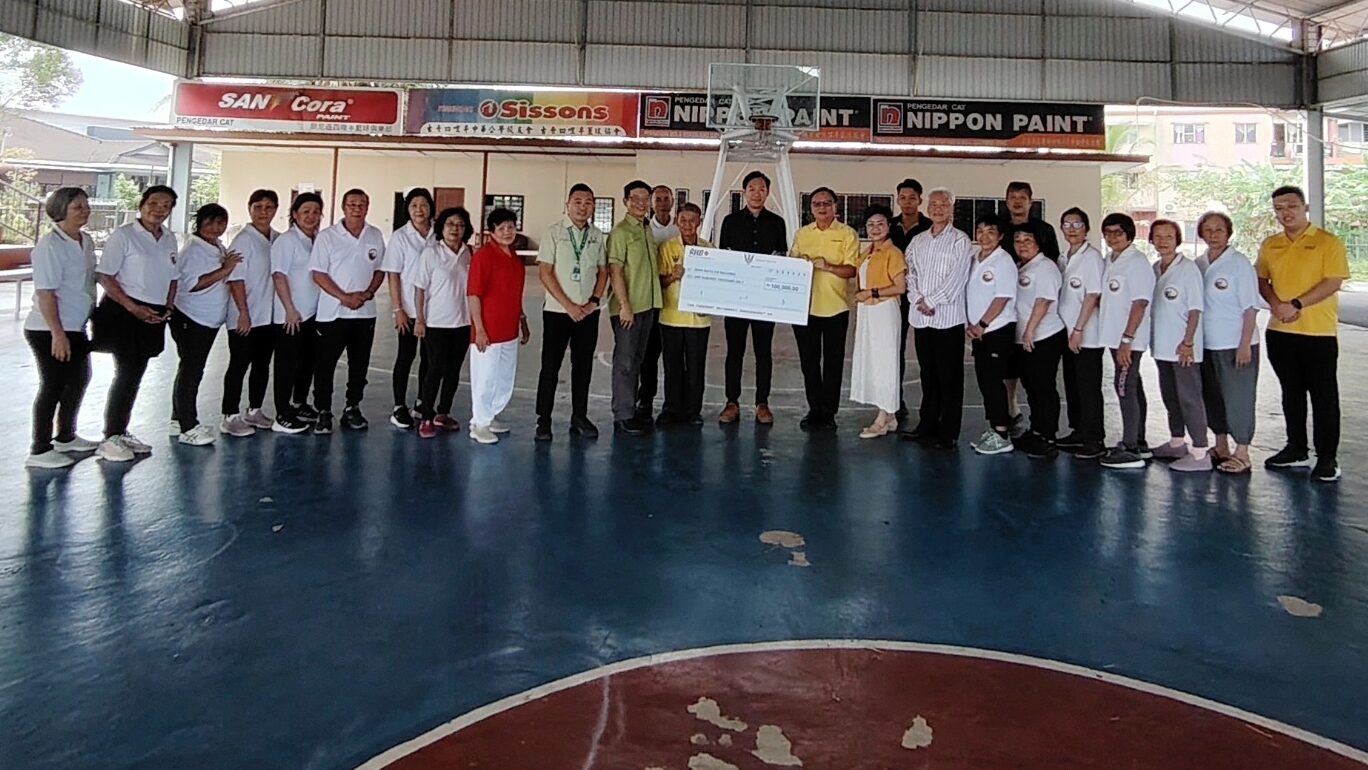 RTP Fund Revitalises Taman Mewah Basketball Court for Youth