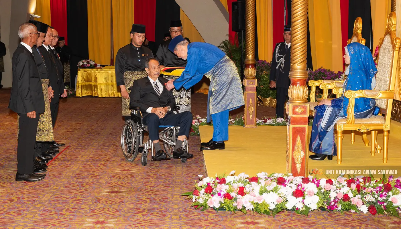 Sarawak Honours 227 Citizens for Service and Dedication at State Awards