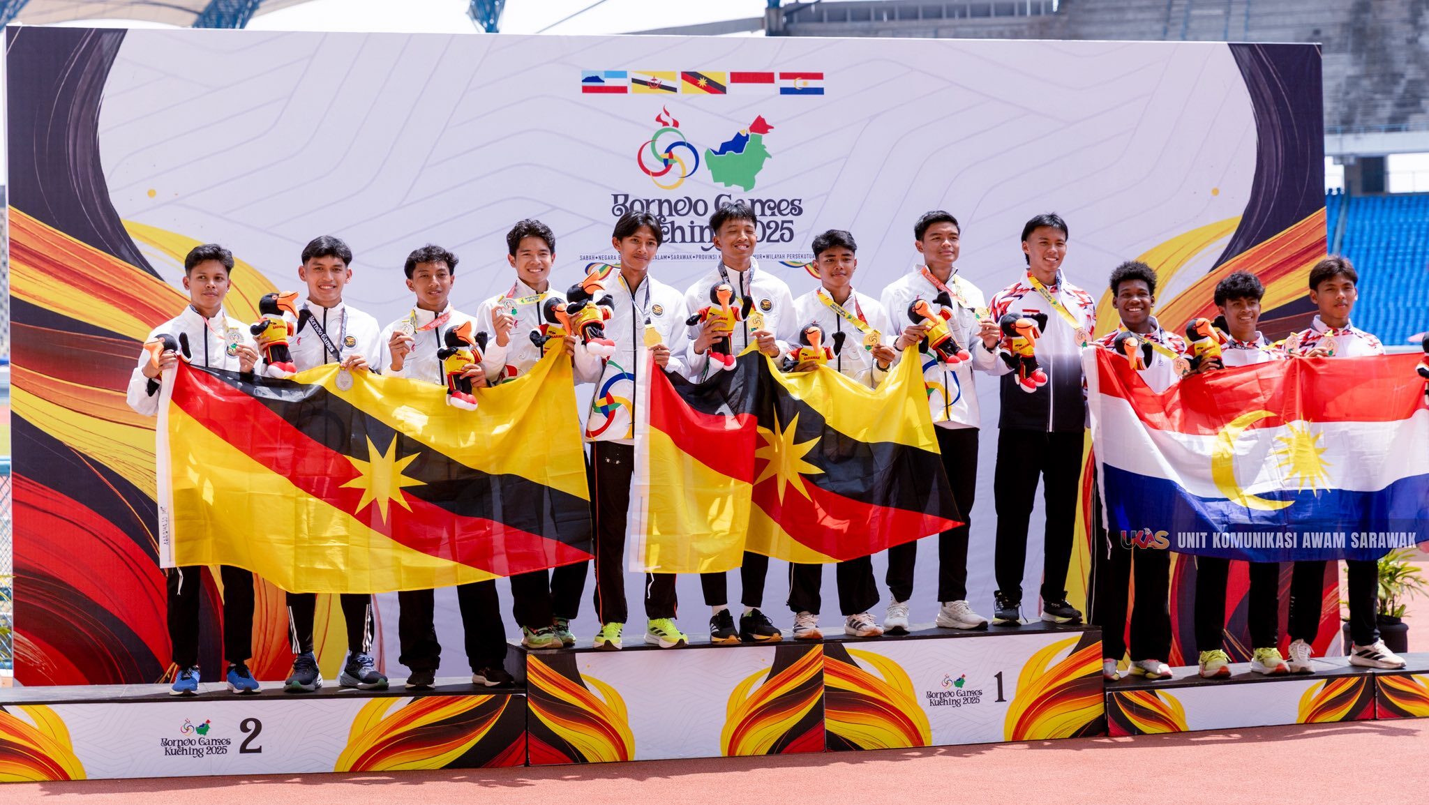 Sarawak Secures Five More Golds in BGK 2025 Athletics