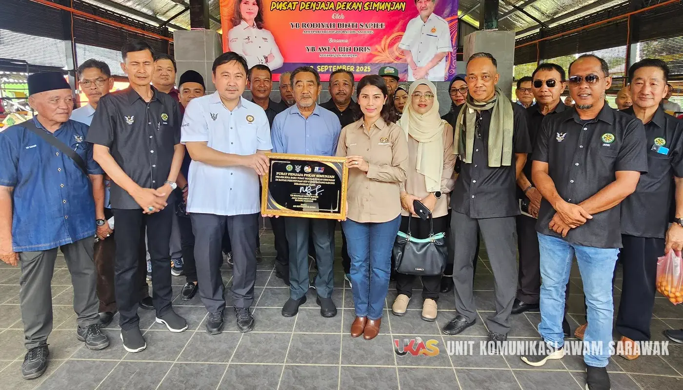 Simunjan Town Hawker Centre Completed, Boosting Local Economy